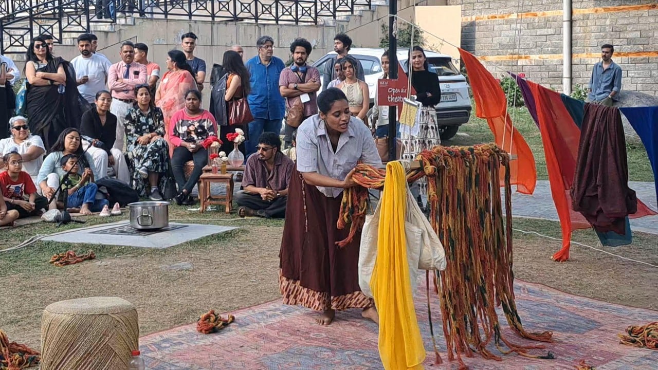 Bhumika Dube in and as Kela (Courtesy HFAF) Bhumika Dube in and as Kela (Courtesy HFAF)