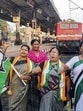 Congress workers block a railway track during a bandh called by several opposition parties in protest over the death of a college student in Odisha's Balasore. (PTI) Congress workers block a railway track during a bandh called by several opposition parties in protest over the death of a college student in Odisha's Balasore. (PTI)