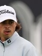 Denmark's Jacob Skov Olesen reacts on the 18th green during the first round. (REUTERS)