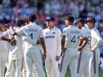 London: India's captain Shubman Gill with teammates before the start of England's second innings during the third day of the third Test match London: India's captain Shubman Gill with teammates before the start of England's second innings during the third day of the third Test match
