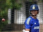 Beckenham: India's Yashasvi Jaiswal during a training session ahead of the fourth Test cricket match between India and England