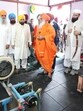 Punjab CM Bhagwant Mann with Rajya Sabha MP and environmentalist Balbir Singh Seechewal at Sultanpur Lodhi in Kapurthala on Wednesday. (HT)