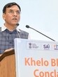 Sports minister Mansukh Mandaviya addresses the Khelo Bharat Conclave. (MYAS)
