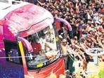 The June 4 stampede outside Bengaluru’s M Chinnaswamy Stadium left 11 people dead. (PTI)