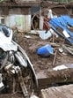 Wreckage of a vehicle and debris at an affected site following recent cloudbursts and landslides, at Seraj valley in Mandi district, HP, on Wednesday. (PTI) Wreckage of a vehicle and debris at an affected site following recent cloudbursts and landslides, at Seraj valley in Mandi district, HP, on Wednesday. (PTI)