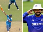 Deepti Sharma played an audacious one-handed six that reminded fans of a shot Rishabh Pant has made popular. Deepti Sharma played an audacious one-handed six that reminded fans of a shot Rishabh Pant has made popular.