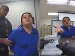 An Indian woman visiting the US has been detained in Illinois after allegedly shoplifting goods worth $1,300 from a Target store. An Indian woman visiting the US has been detained in Illinois after allegedly shoplifting goods worth $1,300 from a Target store.