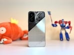 Poco F7 in the special edition colourway.