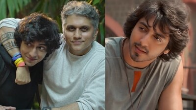Ahaan Panday and Mohit Suri Ahaan Panday and Mohit Suri
