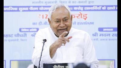 Bihar chief minister Nitish Kumar. (HT PHOTO) Bihar chief minister Nitish Kumar. (HT PHOTO)