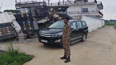 The ED began raiding premises linked to Jalaluddin Shah alias Chhangur Baba, at 5 am on Thursday. (HT) The ED began raiding premises linked to Jalaluddin Shah alias Chhangur Baba, at 5 am on Thursday. (HT)