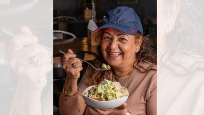 Gemma Mascarenhas is in a stable condition after suffering a heart attack (Instagram/@grubshackuae) Gemma Mascarenhas is in a stable condition after suffering a heart attack (Instagram/@grubshackuae)