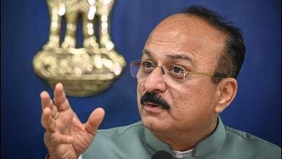 Home minister Ashish Sood. (Sanchit Khanna/HT Photo) Home minister Ashish Sood. (Sanchit Khanna/HT Photo)