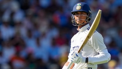 Yashasvi Jaiswal failed to score big across both innings at Lord's. (PTI) Yashasvi Jaiswal failed to score big across both innings at Lord's. (PTI)