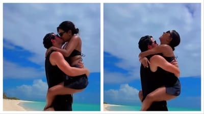 Nick Jonas posted a video with Priyanka Chopra on Instagram.