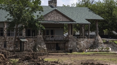 Several buildings at the Camp Mystic were once listed by FEMA as being in a 100-year flood zone. (Bloomberg) Several buildings at the Camp Mystic were once listed by FEMA as being in a 100-year flood zone. (Bloomberg)