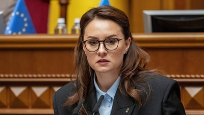 Svyrydenko, 39, has served as economy minister and one of Ukraine's deputy prime ministers since November 2021. (REUTERS)