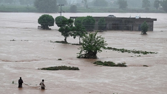 The PMD had earlier issued a warning of torrential rains with wind-thundershowers across Pakistan, expected to last till July 17. (AFP)