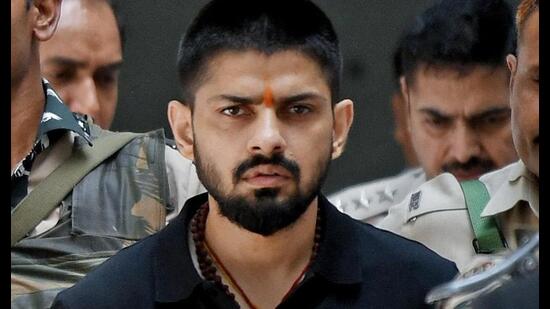 The controversy is about two interviews of gangster Lawrence Bishnoi telecast on March 14 and March 17, 2023, when he was in Bathinda jail. (HT File)