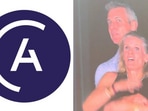 The logo of Astronomer (L, Source: X) and the viral moment of Andy Byron and Kristin Cabot (Source: X) The logo of Astronomer (L, Source: X) and the viral moment of Andy Byron and Kristin Cabot (Source: X)