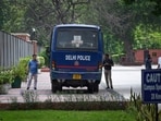 Bomb threats were received to two Delhi schools on Friday.