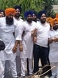 Shiromani Akali Dal (SAD) protesting in Jalandhar. Shiromani Akali Dal (SAD) protesting in Jalandhar.