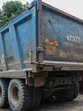 The dumper driver applied sudden brakes. (Raju Shinde/ HT Photo)