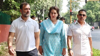 Congress leader Rahul Gandhi calls ED chargesheet against Robert Vadra as 'political witch-hunt'. (File photo) Congress leader Rahul Gandhi calls ED chargesheet against Robert Vadra as 'political witch-hunt'. (File photo)