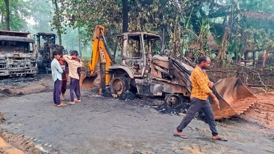 A demolition drive is ongoing in Jamia Nagar, where more than 100 police personnel are deployed. (Pic used for representation) (ANI file)