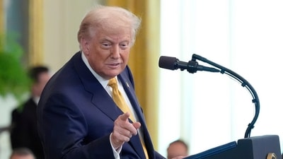 Donald Trump threatened to sue the Wall Street Journal during the interview with the publication (AP)