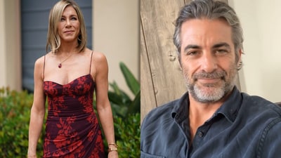 Jennifer Aniston spent the July 4th weekend with Jim Curtis Curtis in Mallorca, Spain. (Jordan Strauss/Invision/AP and Instagram/ Jim Curtis) Jennifer Aniston spent the July 4th weekend with Jim Curtis Curtis in Mallorca, Spain. (Jordan Strauss/Invision/AP and Instagram/ Jim Curtis)