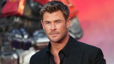 Chris Hemsworth and his wife, Elsa Pataky, served a stylish family moment as they stepped out in London. (Scott A Garfitt/Invision/AP) Chris Hemsworth and his wife, Elsa Pataky, served a stylish family moment as they stepped out in London. (Scott A Garfitt/Invision/AP)