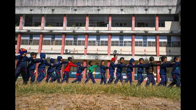 Despite the school’s assurances, the tense atmosphere has left both students and parents worried. (HT Photo) Despite the school’s assurances, the tense atmosphere has left both students and parents worried. (HT Photo)