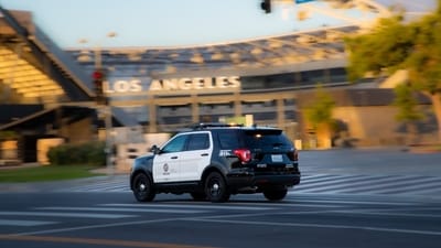 The explosion reportedly occurred at a sheriff training facility in Los Angeles. (X/@LAPDHQ) The explosion reportedly occurred at a sheriff training facility in Los Angeles. (X/@LAPDHQ)