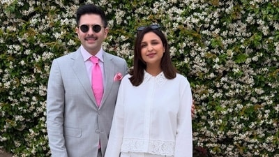 Parineeti Chopra and Raghav Chadha are in London at the moment. Parineeti Chopra and Raghav Chadha are in London at the moment.