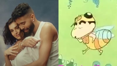 Internet finds uncanny similarities between AP Dhillon's Thodi Si Daaru and Shinchan's theme song.