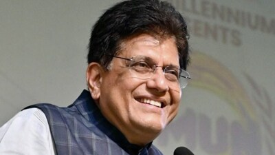 Union minister Piyush Goyal urged the youth to take charge of India’s future. (X) Union minister Piyush Goyal urged the youth to take charge of India’s future. (X)