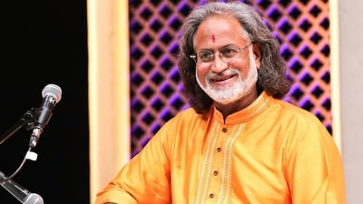 Pt Vishwa Mohan Bhatt is a Grammy Award winning artiste who is renowned for crafting the musical instrument, Mohan Veena. Pt Vishwa Mohan Bhatt is a Grammy Award winning artiste who is renowned for crafting the musical instrument, Mohan Veena.