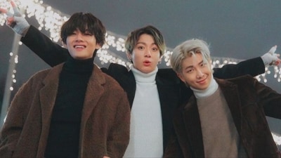 BTS Taehyung, Jungkook and RM BTS Taehyung, Jungkook and RM