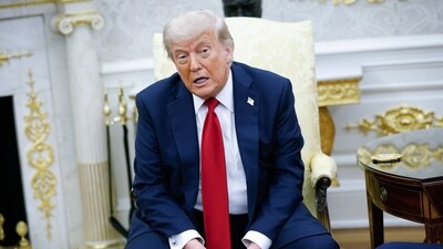 President Trump said at a White House meeting Monday that he would be fine with not striking any trade deals at all. President Trump said at a White House meeting Monday that he would be fine with not striking any trade deals at all.