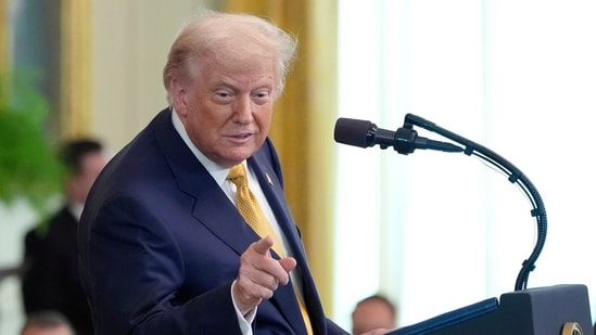 Donald Trump threatened to sue the Wall Street Journal during the interview with the publication (AP)
