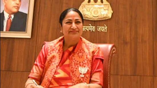Delhi CM Rekha Gupta (HT Photo)