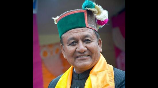 Himachal horticulture minister Jagat Singh Negi. (File)