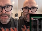 An American man whose video on Indian cuisine has gone viral. An American man whose video on Indian cuisine has gone viral.