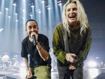 Mike Shinoda (left) said playing 'One More Light' would be overwhelming(Jordan Strauss/Invision/AP)