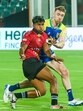 Rajdeep Saha in action during the recent Rugby Premier League. (GMR-RPL)