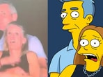 Social media users claimed The Simpsons predicted the Coldplay 'kiss cam' scandal