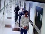 CCTV footage shows the killers entering Chandan Mishra's room at Patna's Paras Hospital