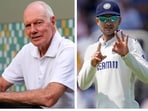 Greg Chappell and Shubman Gill Greg Chappell and Shubman Gill