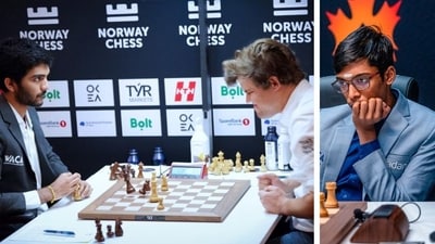 Magnus Carlsen has been facing some defeats this year. Magnus Carlsen has been facing some defeats this year.